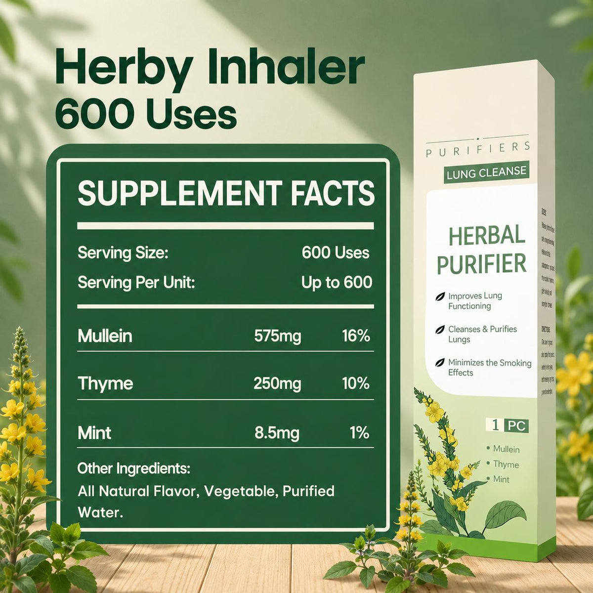 PureAir Herbal Inhaler