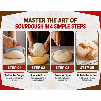 The Ultimate 15-Piece Sourdough Starter Kit